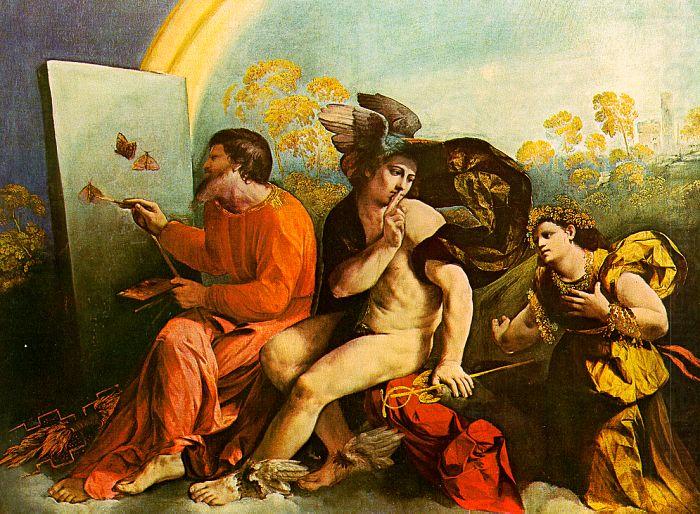 Jupiter, Mercury and Virtue, Dosso Dossi